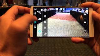 LG V10 Extensive Camera settings hands-on - YouTube