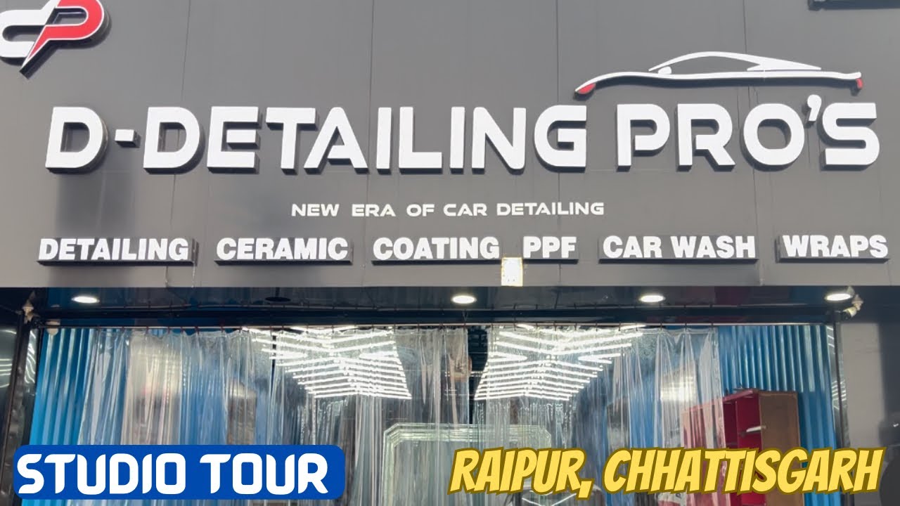 D-Detailing Pros Studio Tour | Vlog :- 1