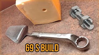 Building Worlds Manliest Cheese Slicer In 69 Seconds