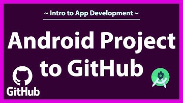 How to upload an android studio project to GitHub