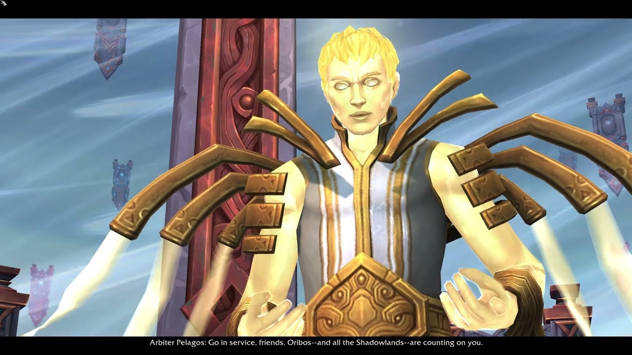 World of Warcraft Shadowlands: Arbiter Pelegos Cinematic