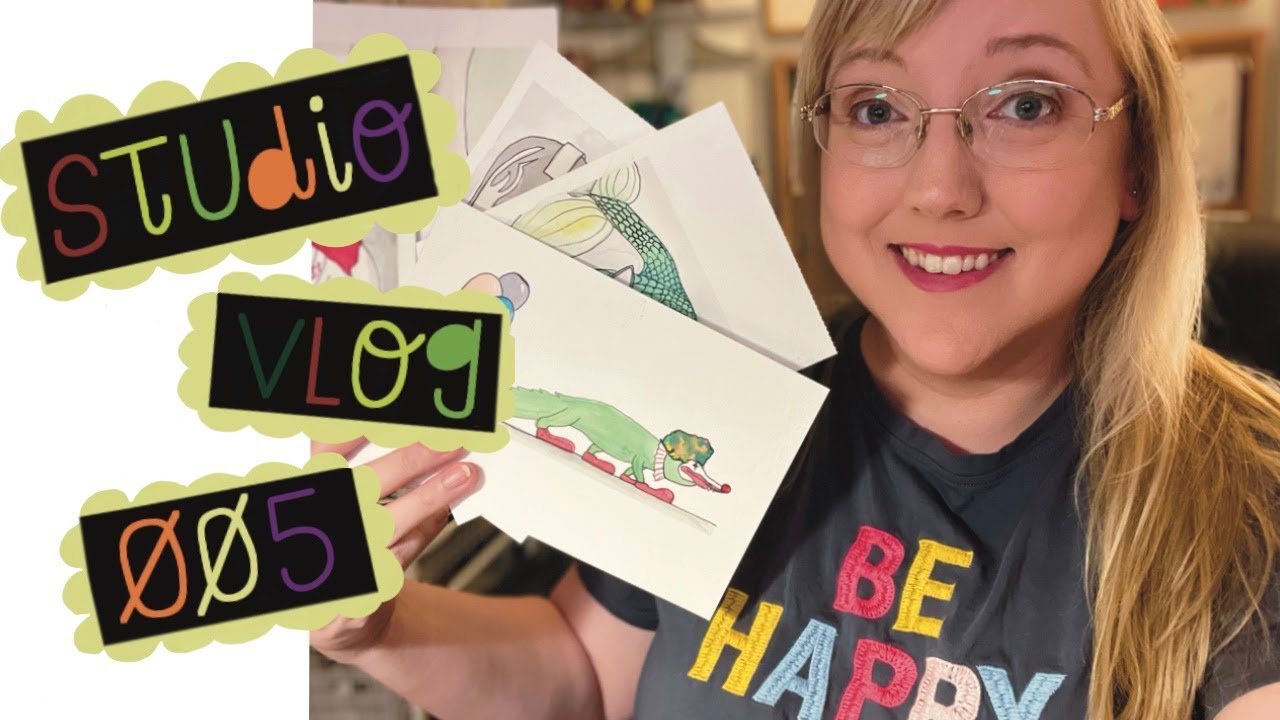 Studio Vlog 005 | My Inktober 2022 Series