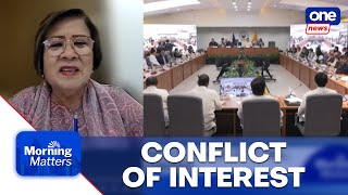De Lima: COA commissioner with contractor wife a clear conflict of interest | Morning Matters