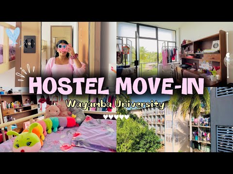 අපේ අලුත් hostel එක🏘️🪴|Hostel room tour🌷🌈| Wayamba University #univlog #bhashygirl 