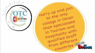 Study at Oman Tourism College (OTC)