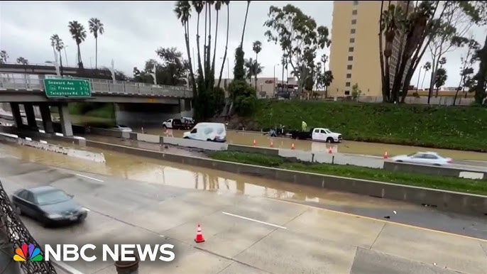 Wet Winter Storm Slams California With Rain And Flooding