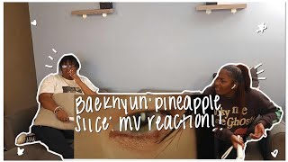 Download Lagu 백현 (BAEKHYUN) 'PINEAPPLE SLICE' MV REACTION!!!!😍🫠🍍🤎 MP3