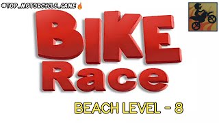 ( #Bike_race_game ).. BEACH/ LEVEL -8 [BIKE RACE GAME LEVEL 8] #bikegame #racinggames #Gaming screenshot 4