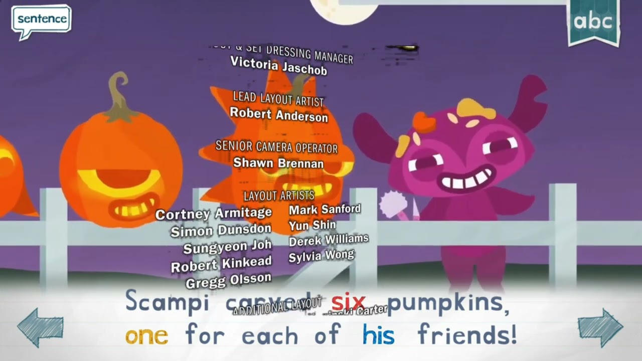 The Incredibles Endless Reader End Credits (2004-2013)