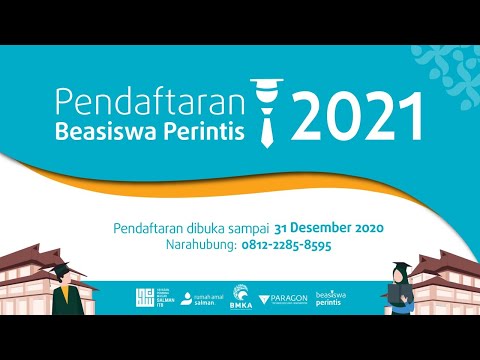 Tutorial Pendaftaran Masuk dan Kuliah di ITB Bebas Biaya! (Beasiswa Perintis 2021)