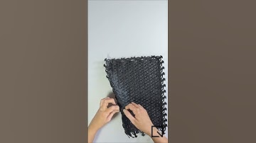 Explore the beauty and precision behind this intricate interlocking pattern. #interlockingdesign