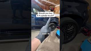 You should probably not buy a 4 cylinder truck #chevy #silverado #truck #car #newcar