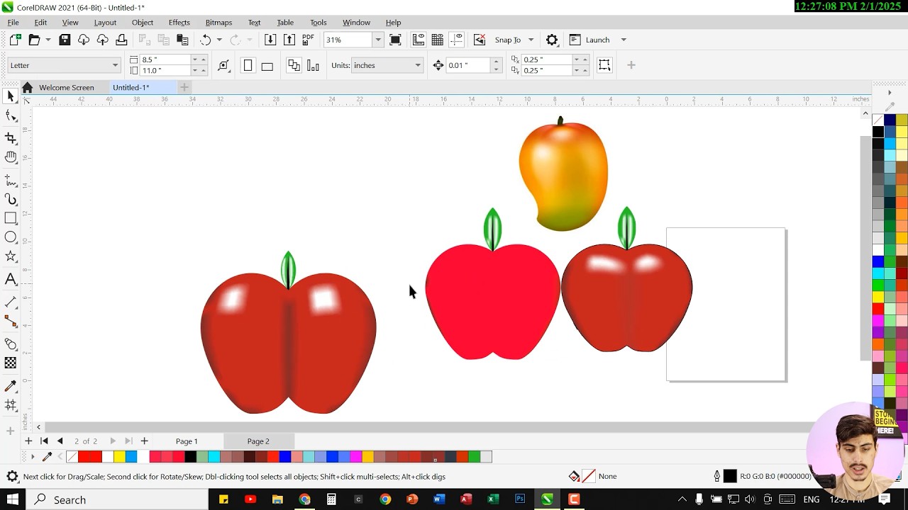 34 Coreldraw 2026 Mesh Tool Explained Complete Tutorial In Pashto For ...