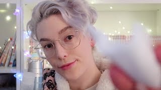 ASMR Personal Attention Roleplay Helping You Get To Bed || Doing Your Skin Care Regimen ASMR screenshot 1