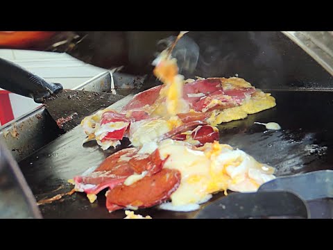 Street Food in Turkey - Mixed Sandwich karışık sandviç