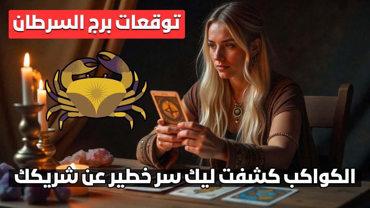 توقعات برج السرطان ♋ خطوة عمل جديدة ⚡واشارات حب 💌 مفاجأة جاية ليك مش هتصدق 😱