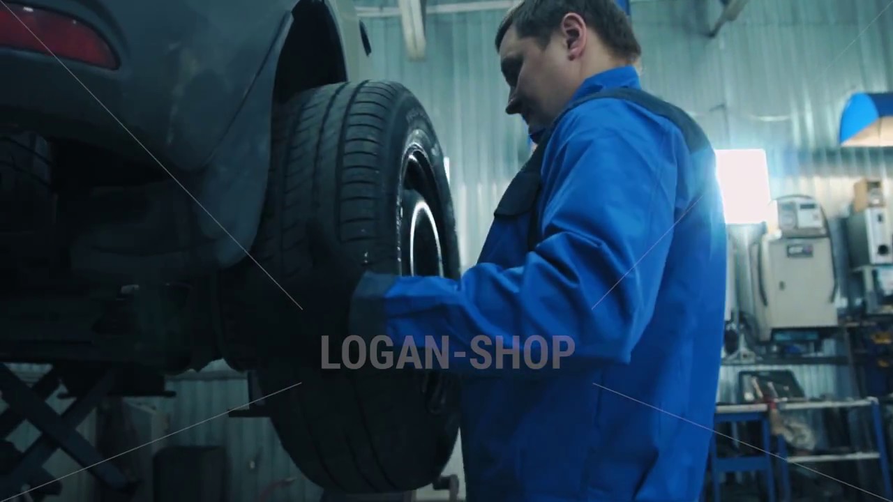 Шиномонтаж в Логан-Шоп.СПб - YouTube