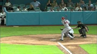 2011/06/20 Infante's slick double play