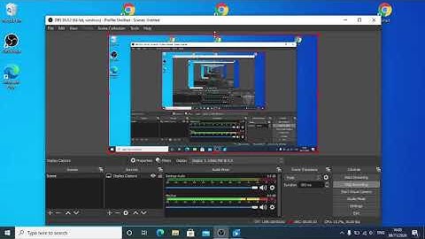 OBS Studio 26.0.2 On Windows 10 Recording