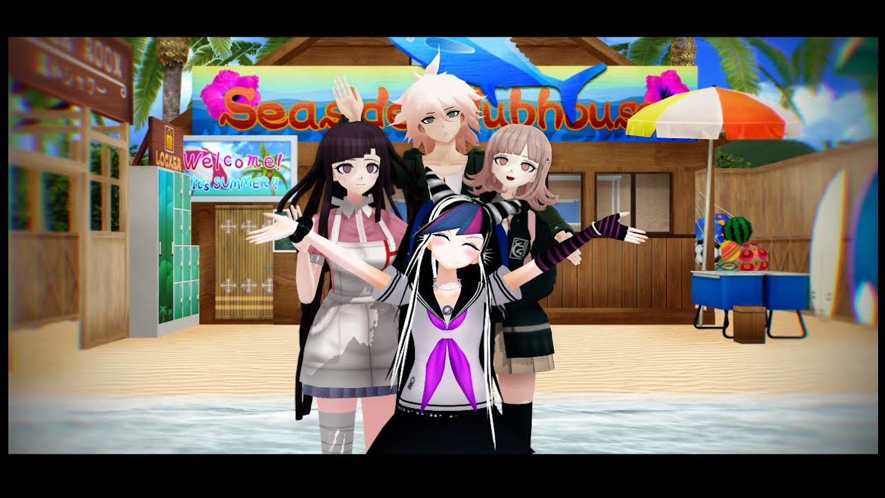 《MMD x Dangan Ronpa》cLick cRack ♪【1080p】