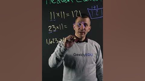 #GeeklyHub Quick Multiplication By 11 #Shorts