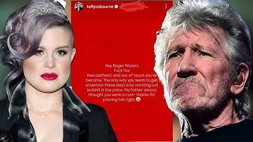 Kelly Osbourne Speaks Out About Roger Waters