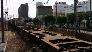 EF510-505 3095レ 摂津富田駅通過