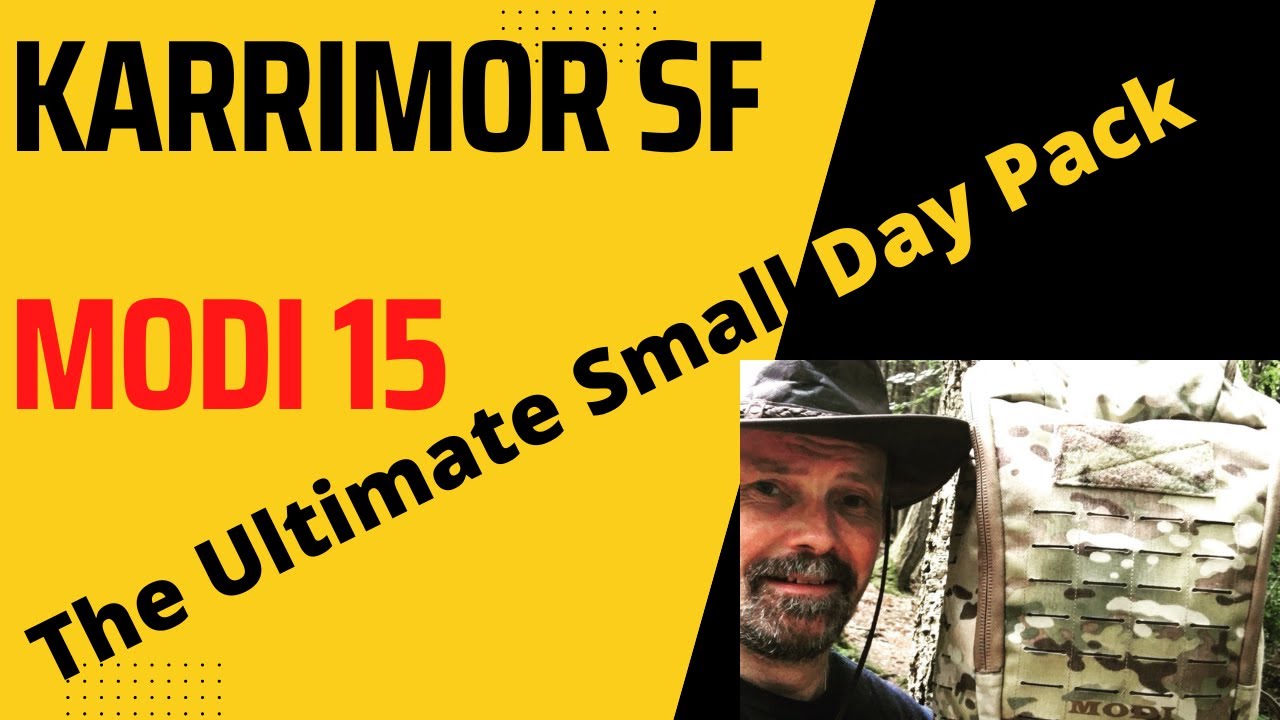 The BEST Small Daypack - The Karrimor SF Modi 15 - YouTube