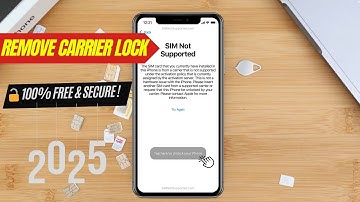 Simple Remove the Carrier Lock on Your iOS Device Without Apps