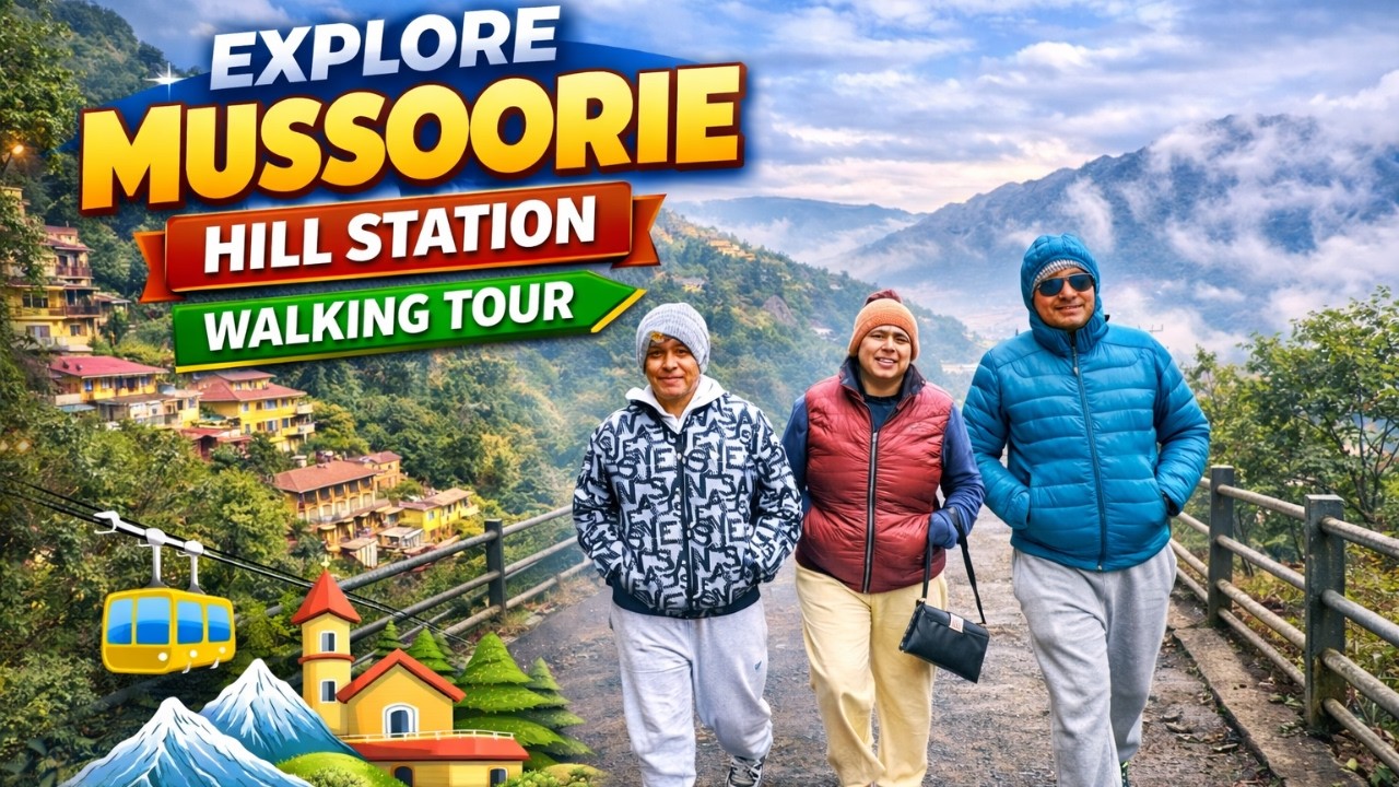 Slow Walk in Mussoorie | Feel the Hills 