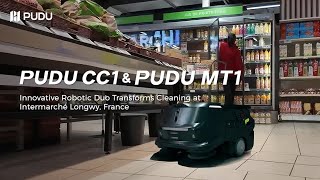 Download Lagu PUDU CC1 \u0026 PUDU MT1: Innovative Robotic Duo Transforms Cleaning at Intermarché Longwy, France MP3 Download Lagu PUDU CC1 \u0026 PUDU MT1: Innovative Robotic Duo Transforms Cleaning at Intermarché Longwy, France MP3