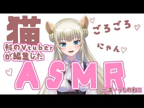 【ASMR】猫科のVtuberが編集した猫のASMR