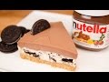 No Bake Nutella Oreo Cheesecake from Cookies Cupcakes and Cardio