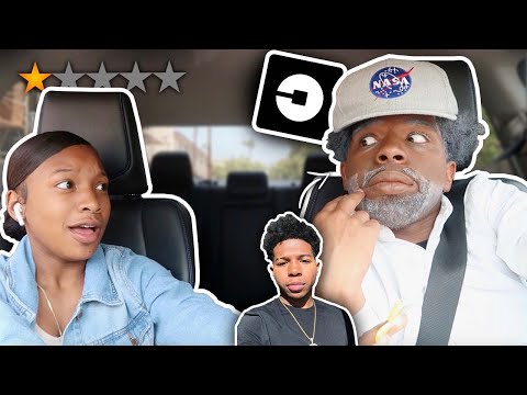 PICKED MY LIL SISTER UP IN AN UBER UNDER DISGUISE *went terrible*