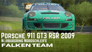 Porsche 911 GT3 RSR 2009 Team Falken on Nürburgring Nordschleife - NFS Shift 2 Unleashed Time Attack