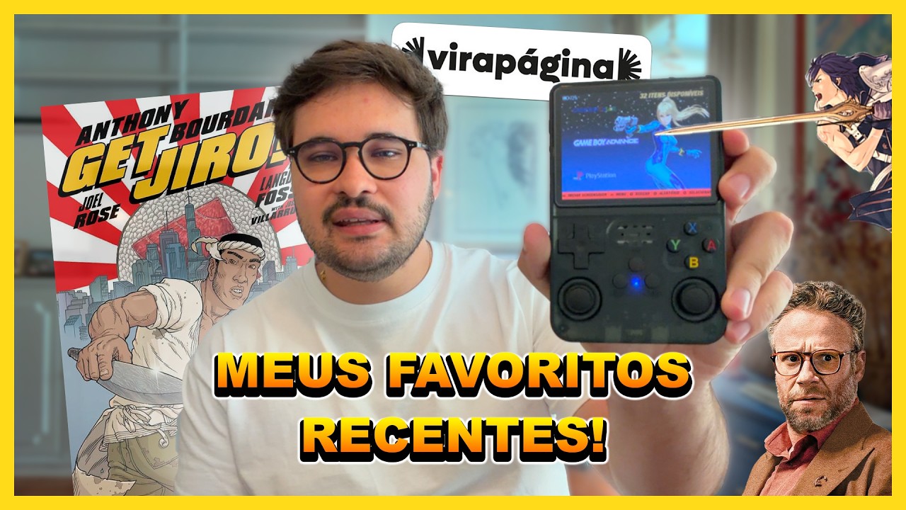 O que LI, ASSISTI E JOGUEI de MELHOR nos últimos tempos!