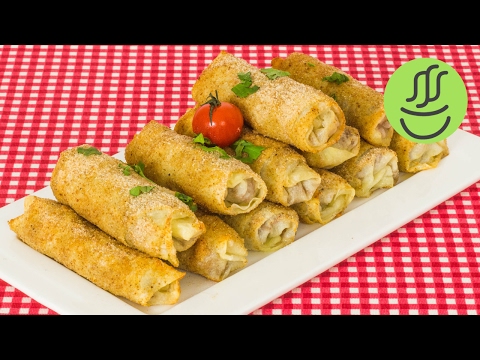 Galeta Unlu Kıymalı Börek - Cevizli Kıymalı Rulo Börek Tarifi