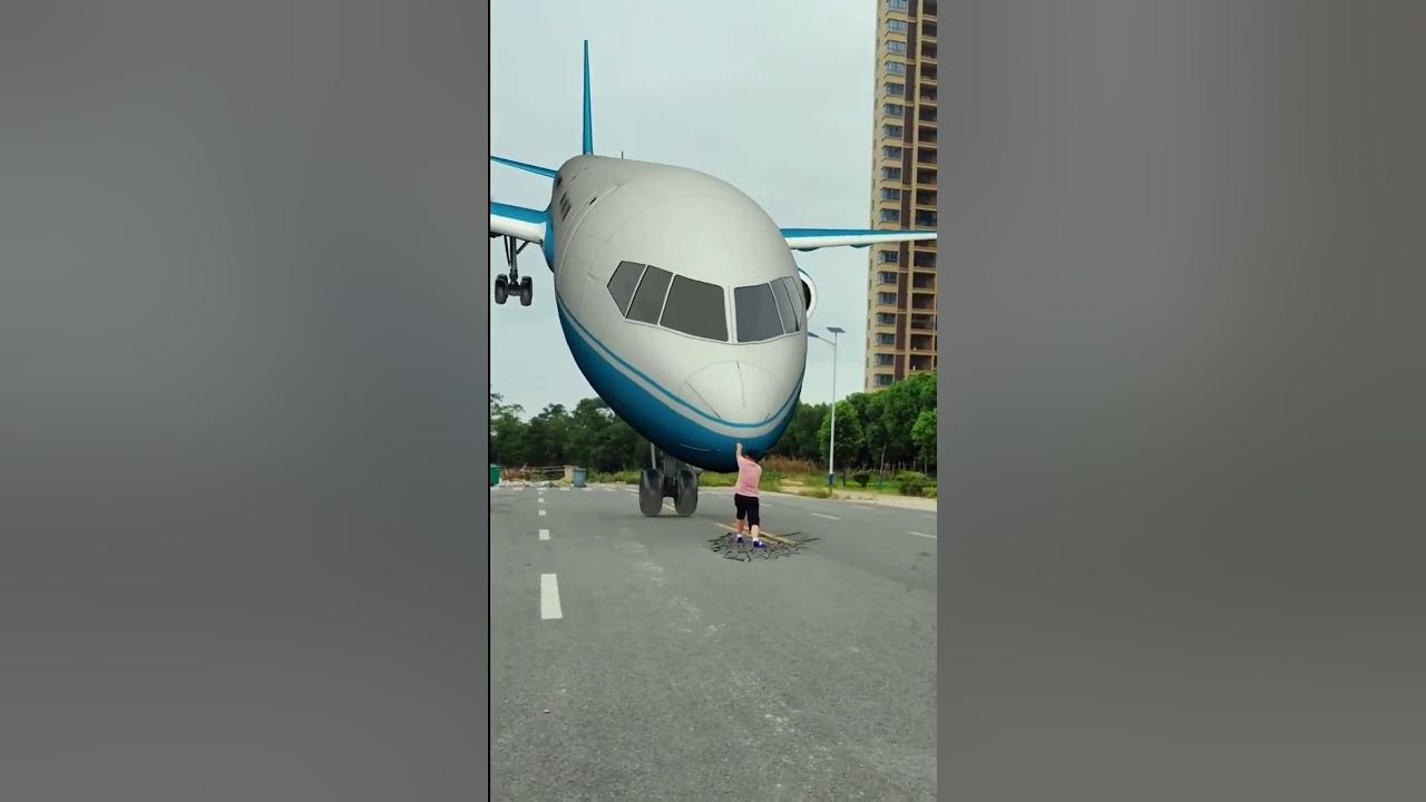 😯😲😮Oh My god Amazing  Wish, in no plane crash, wish, in no disaster #special effect technology