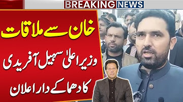 Meeting with Imran Khan | CM KPK Sohail Afridi
