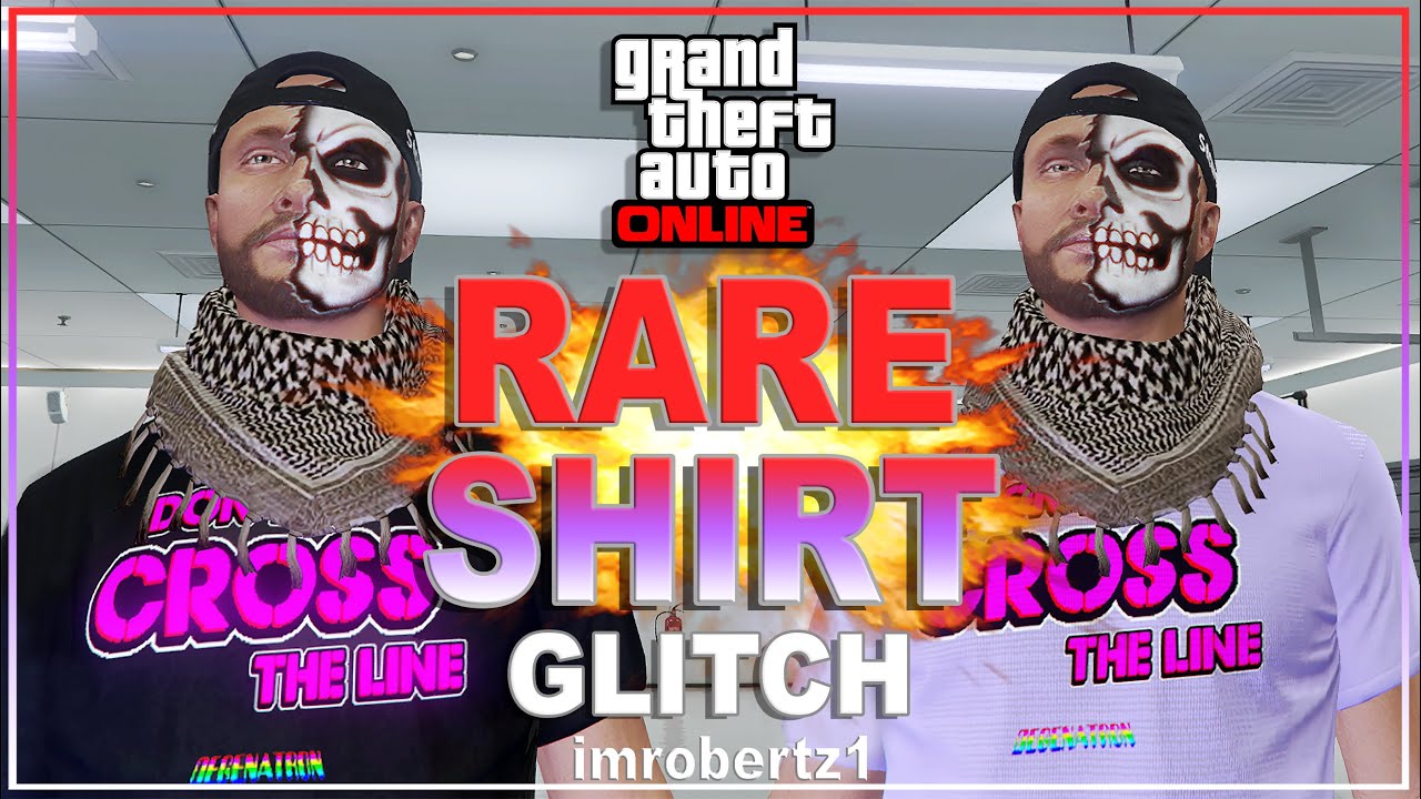 GTA 5 Online Best Shirt Glitch! How To Get The Rare Don't Cross The
