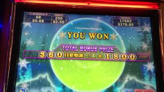 Northern Treasure slot free game bonus max bet