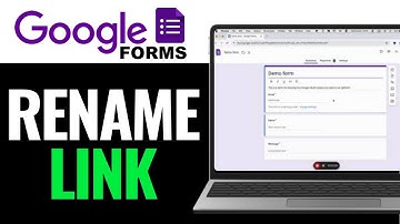 How to Rename Google Form Link 2025 | Change Name of Google Form Link (QUICK & EASY)