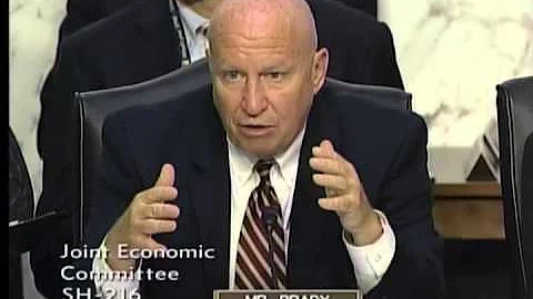 Congressman Kevin Brady questions witnesses at JEC hearing on Debt-Ceiling Brinkmanship