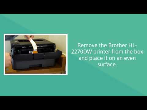 How to Install Brother HL 2270DW Printer