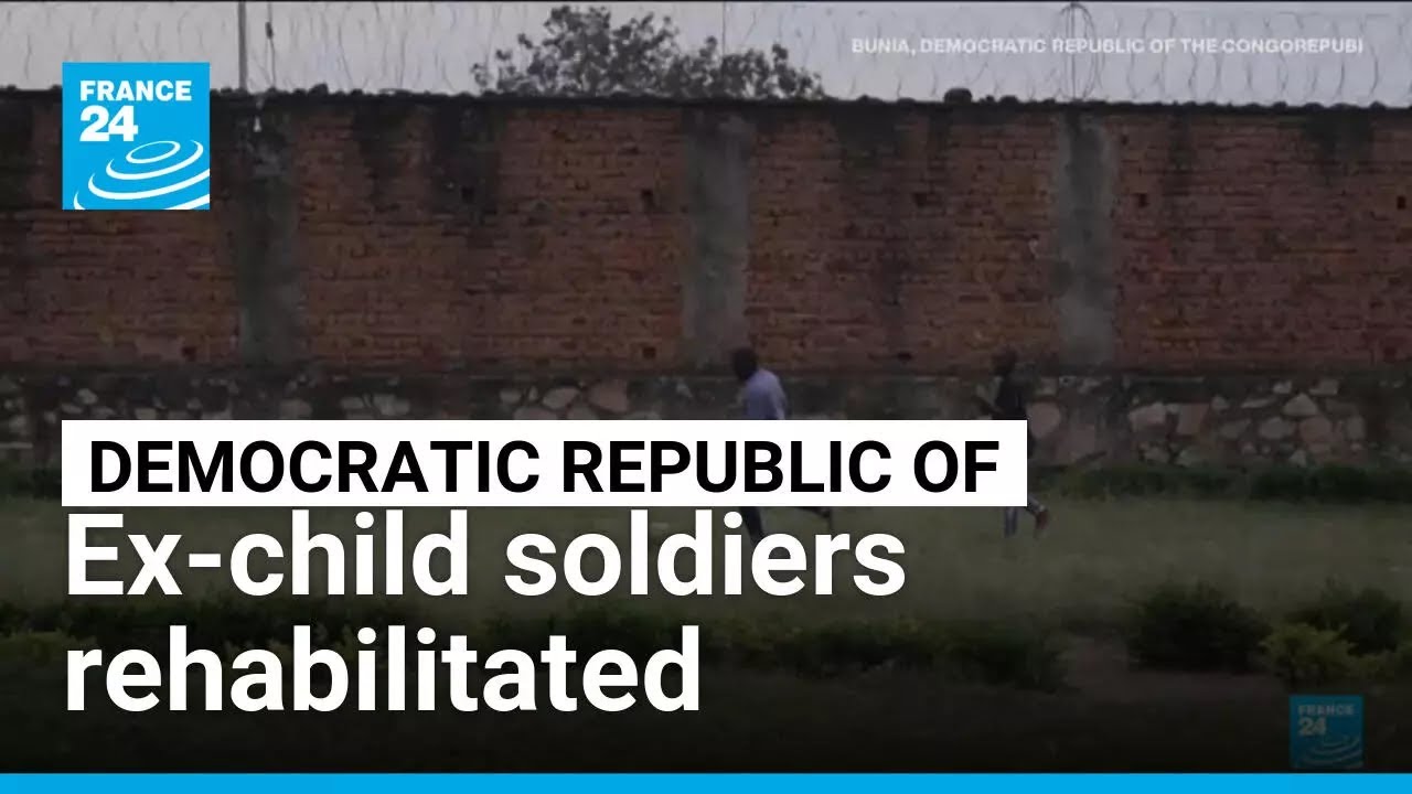 Ex-child soldiers rehabilitated in the Democratic Republic of Congo • FRANCE 24 English