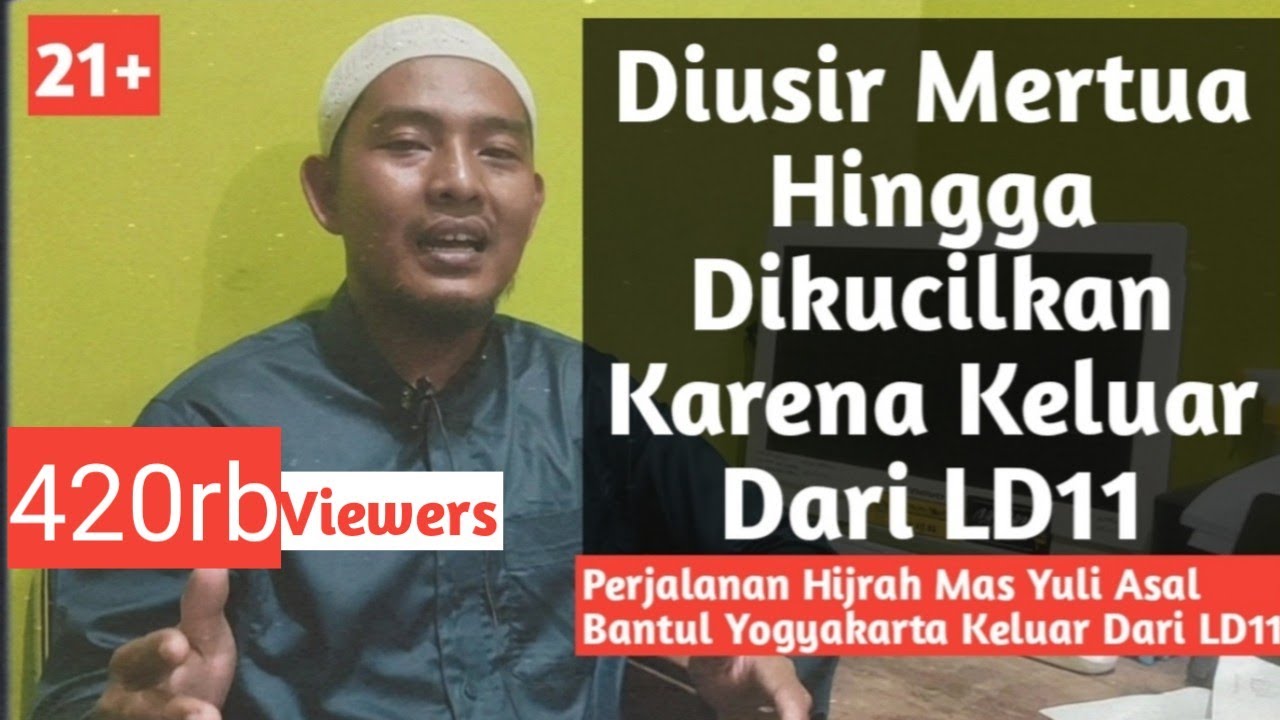 Ekslusif | SEDIH!! Dikafirkan Mertua Hingga Digugat Cerai Istri Sendiri Karena Keluar Dari LDII