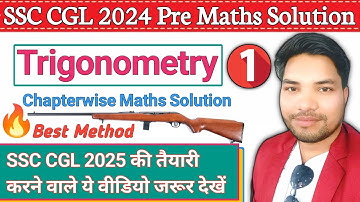 Trigonometry all questions asked In ssc cgl 2024 Solution by Nandan Kumar || SSC CGL 2025 Syllabus