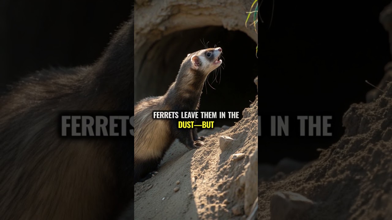 ⁣Ferret’s Hidden Escape Artist Secret
