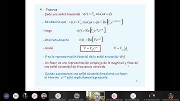 Fasores aplicados a CA clase 1