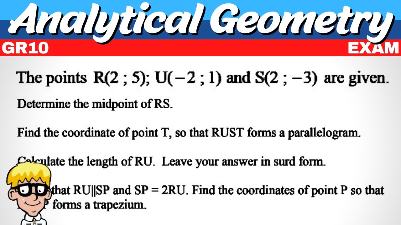 Exam Analytical Geometry Grade 10 YouTube exam-analytical-geometry-grade-10-youtube
